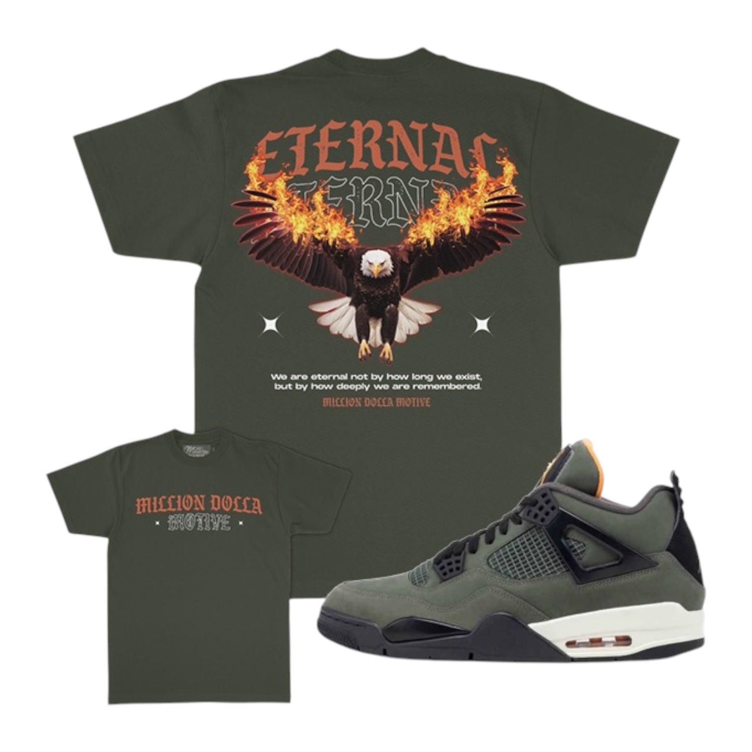 MILLION DOLLA MOTIVE: Eternal Eagle SS Tee